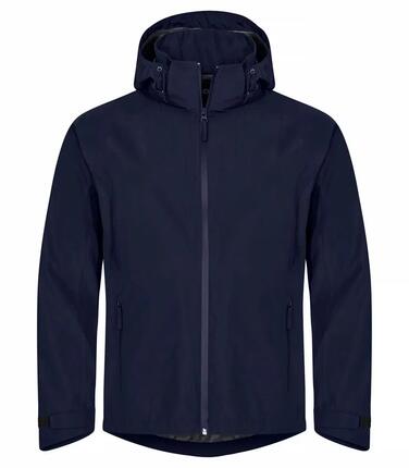 clique Classic Shell Jacke Herren — 100% recyceltes Polyester, wasserdicht