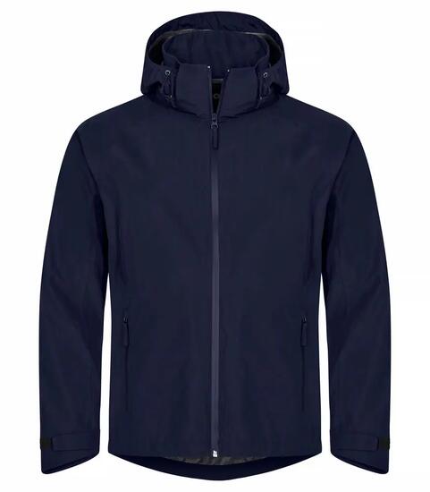 clique Classic Shell Jacke Herren — 100% recyceltes Polyester, wasserdicht