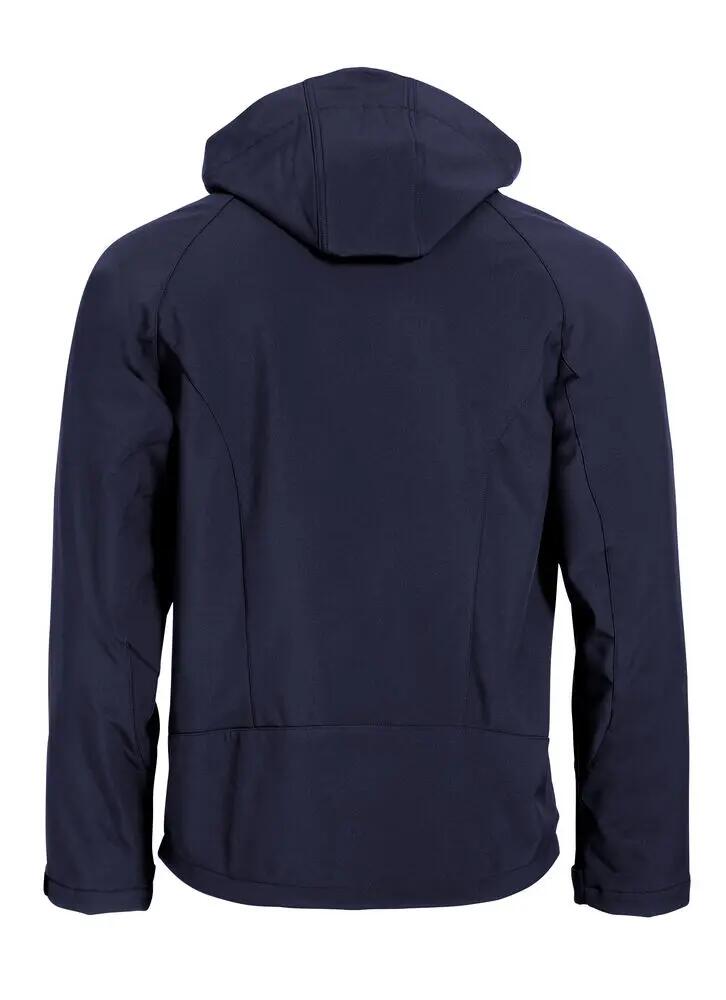 clique Casaco Milford softshell 3 camadas com membrana TPU, dark navy 2/4