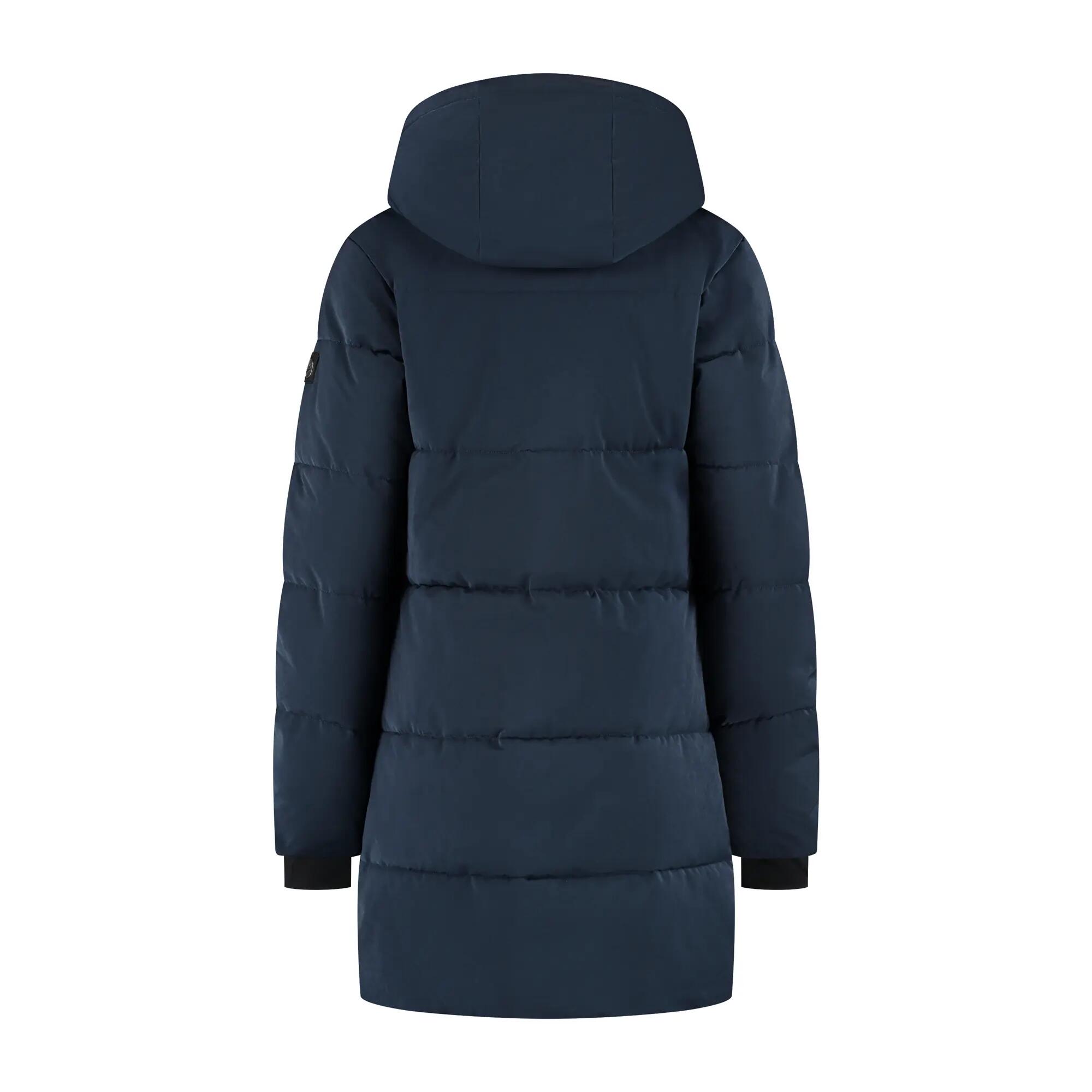 Astrid Damen – Daunen-Winterjacke – Wasserdicht – Marineblau 5/5