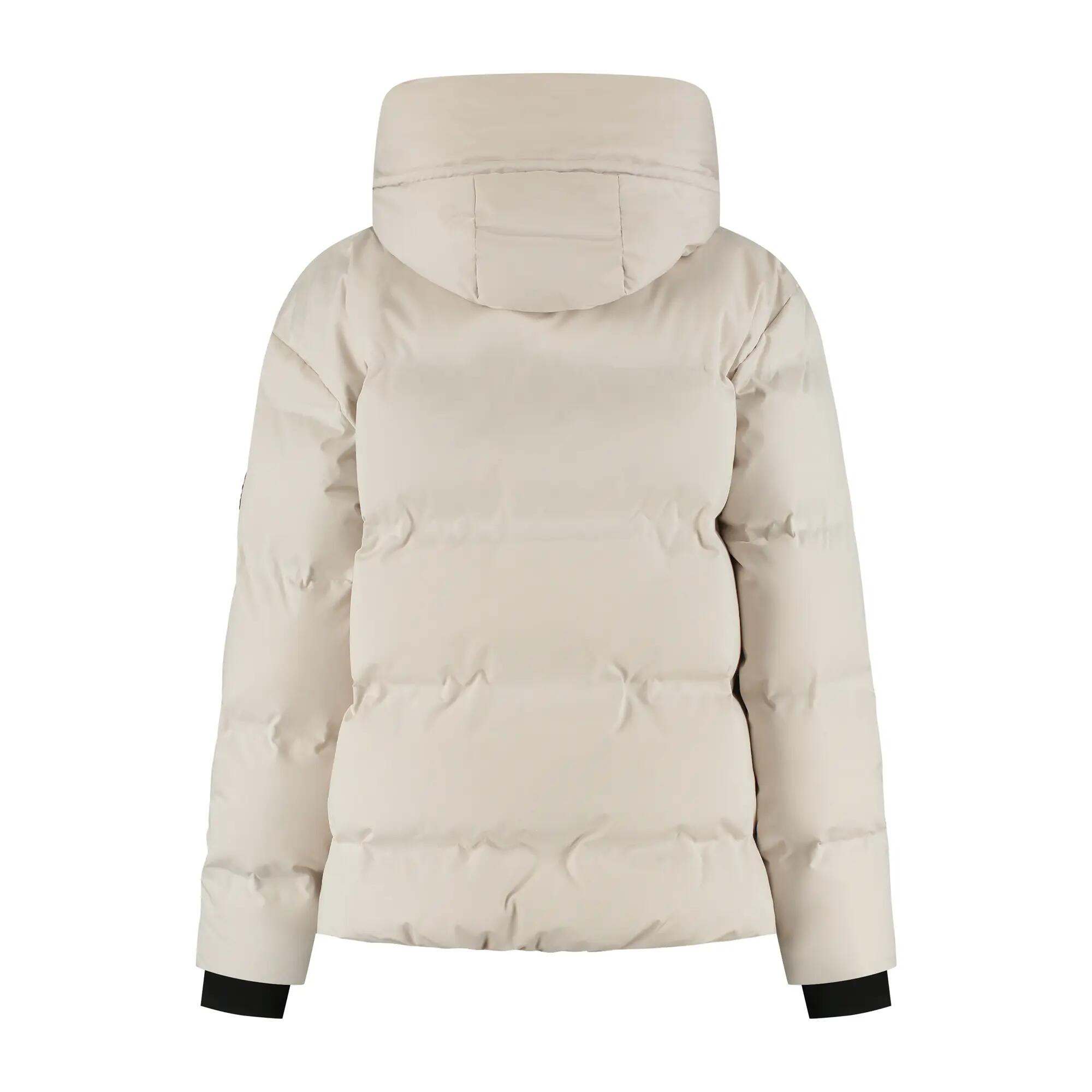 Oliv Dames - Puffer winterjas - Waterdicht - Sand 5/5
