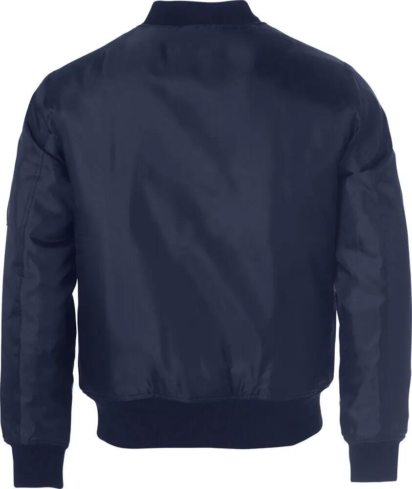 clique Bomber giacca unisex in 200D Oxford poliestere — dark navy 2/4