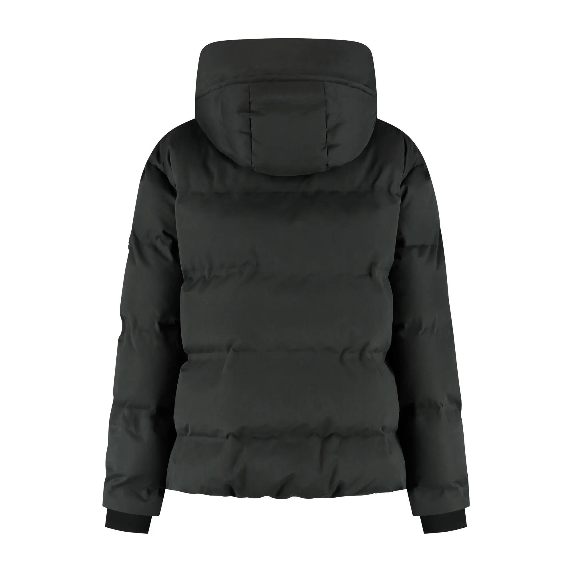 Oliv Dames - Puffer winterjas - Waterdicht - Zwart 5/5
