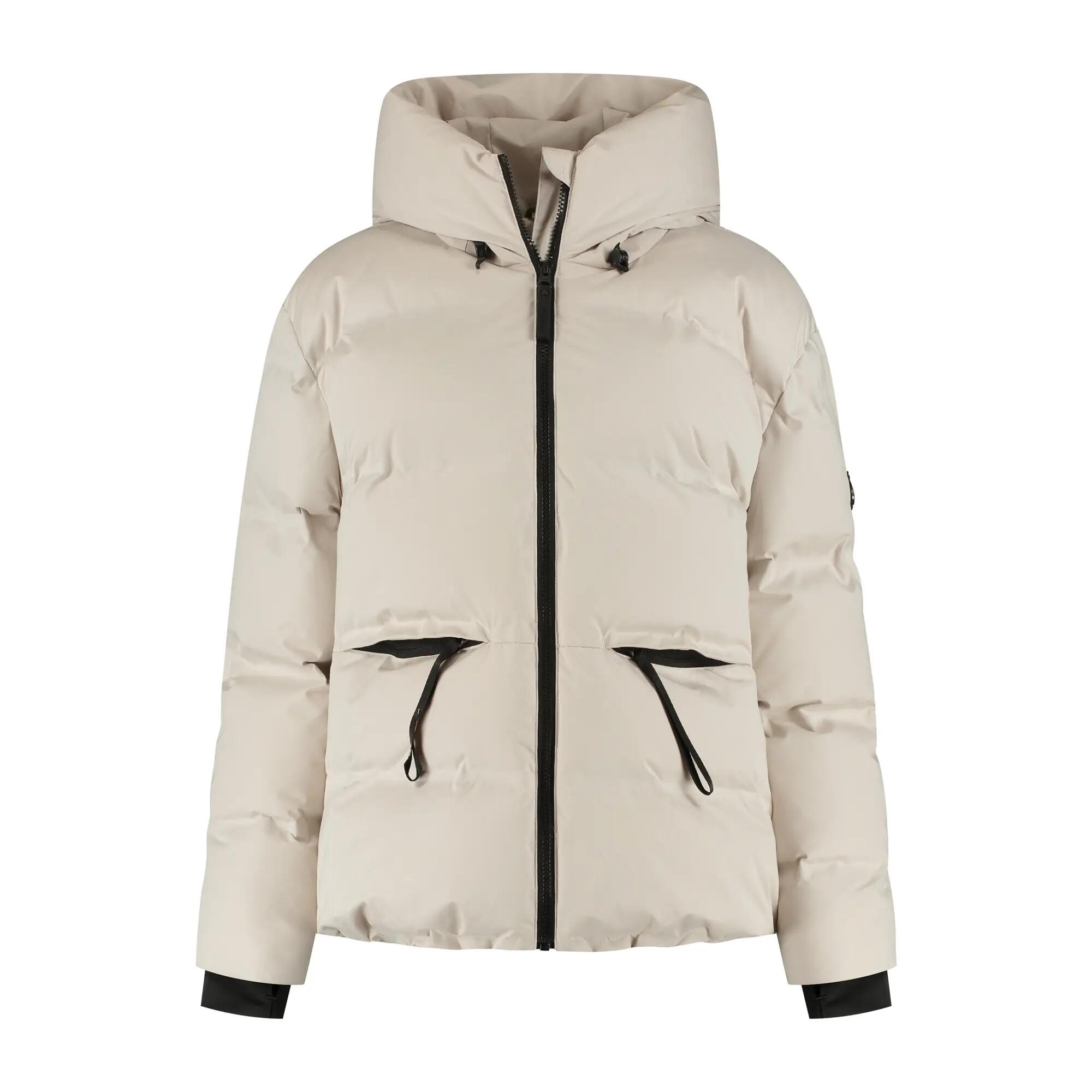 Oliv Dames - Puffer winterjas - Waterdicht - Sand 4/5
