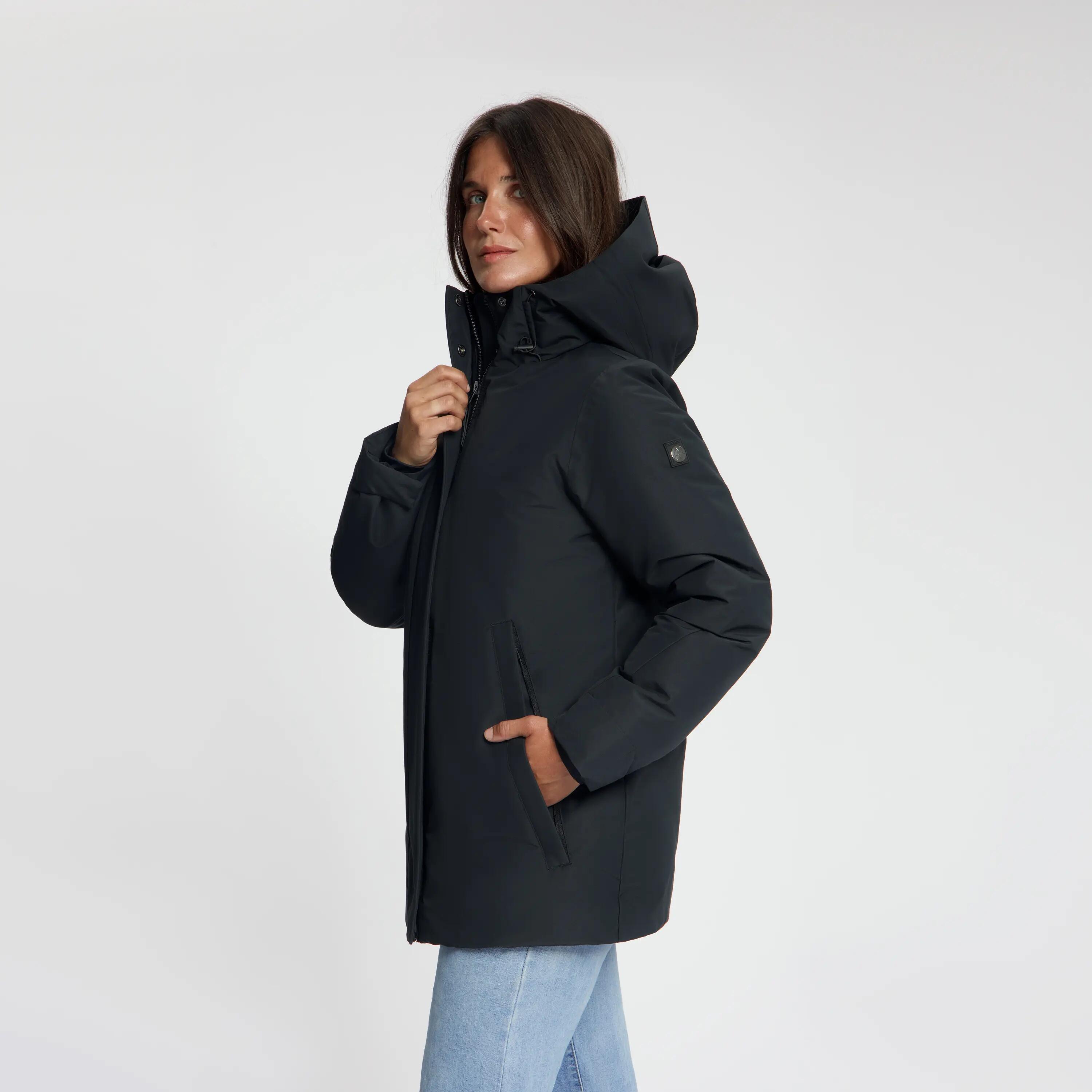 Susanne Dames - Hardshell winterjas - Waterdicht - Zwart 2/6