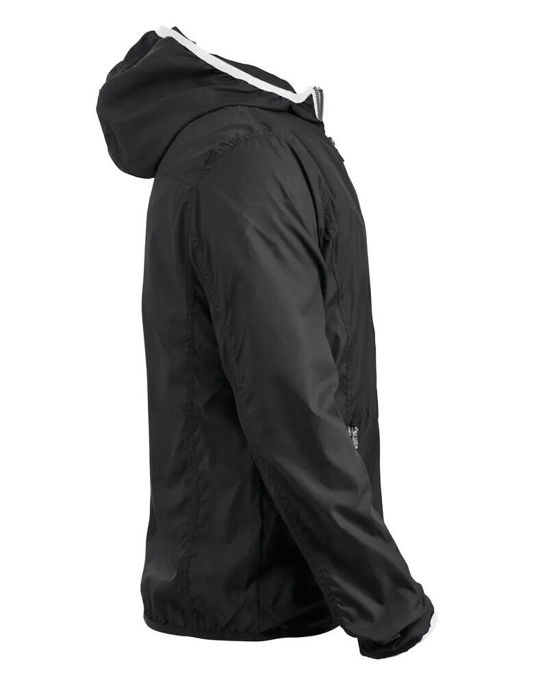 clique Hardy Corta-vento preto com capuz 4/4