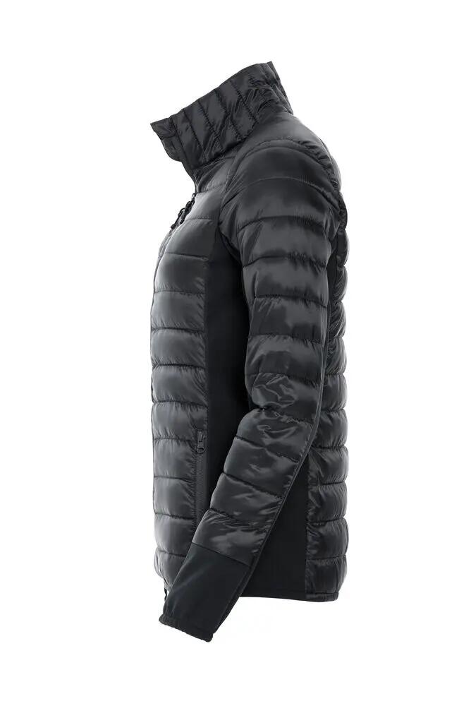 clique Casaco Lemont acolchoado efeito pluma com painéis softshell 3/6