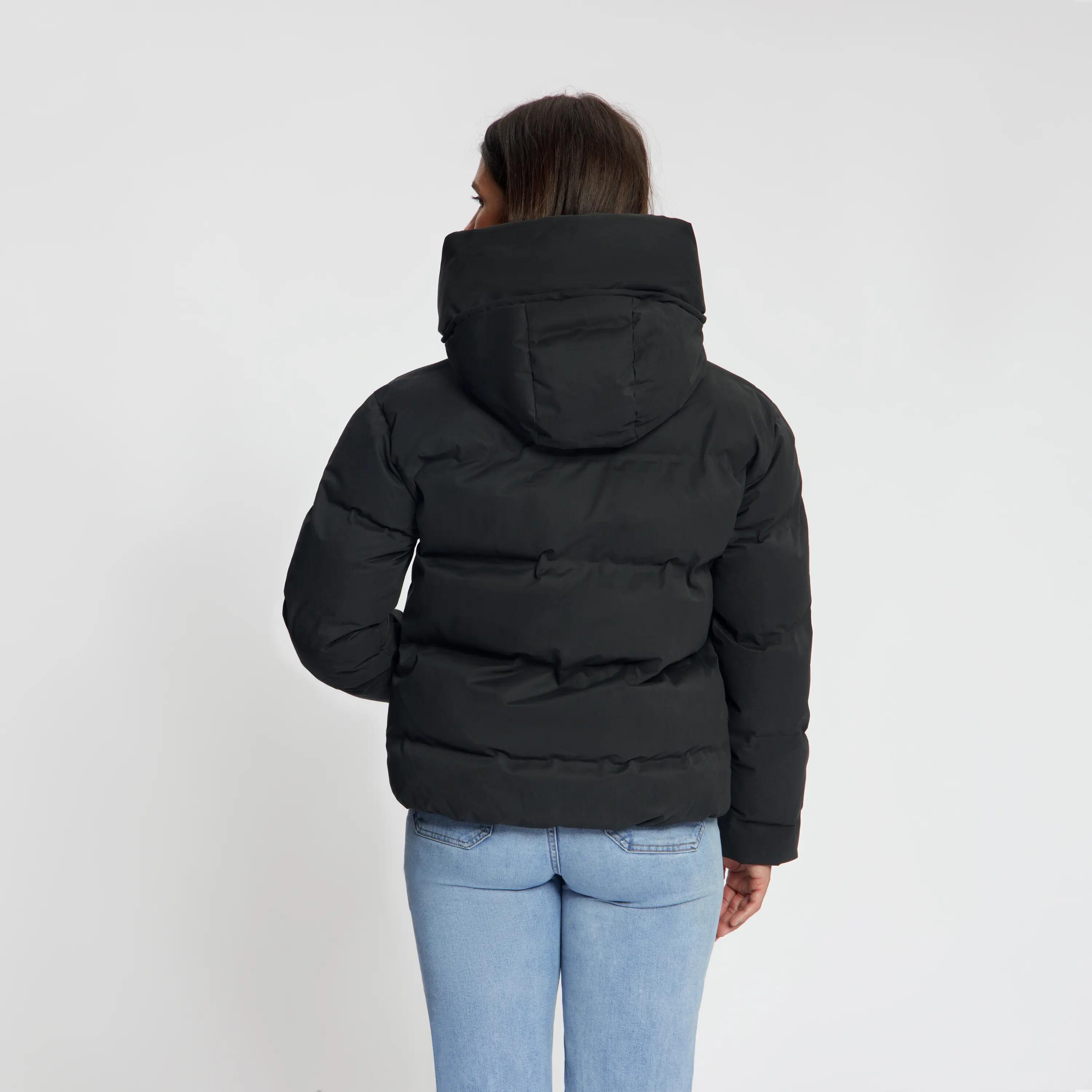 Oliv Dames - Puffer winterjas - Waterdicht - Zwart 3/5