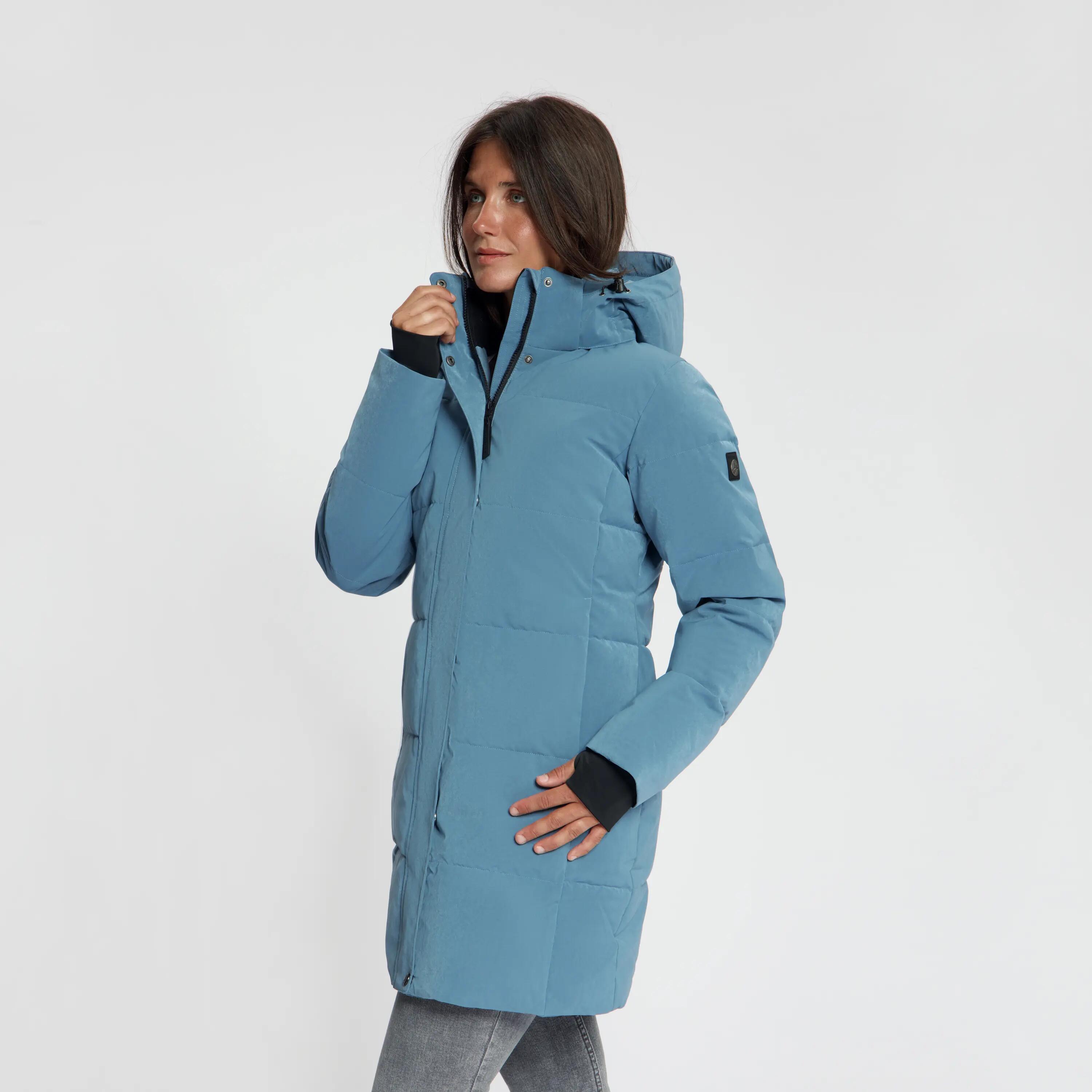 Astrid Damen – Daunen-Winterjacke – Wasserdicht – Blau 3/6