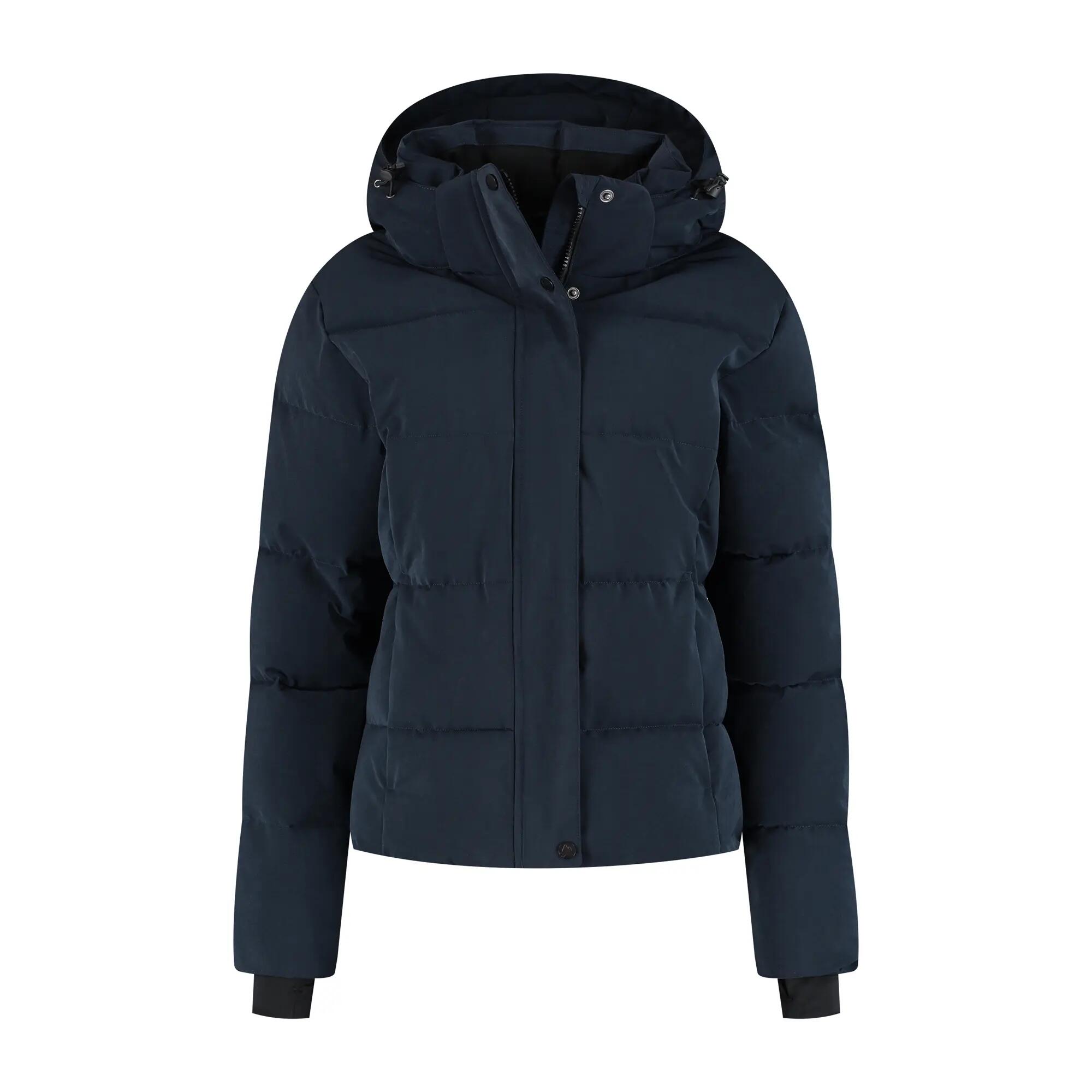 Agnes Damen – Daunen-Winterjacke – Wasserdicht – Marineblau 4/5