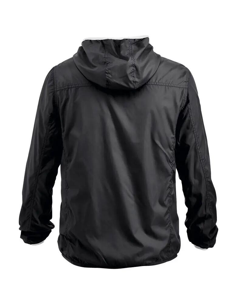 clique Hardy Corta-vento preto com capuz 2/4