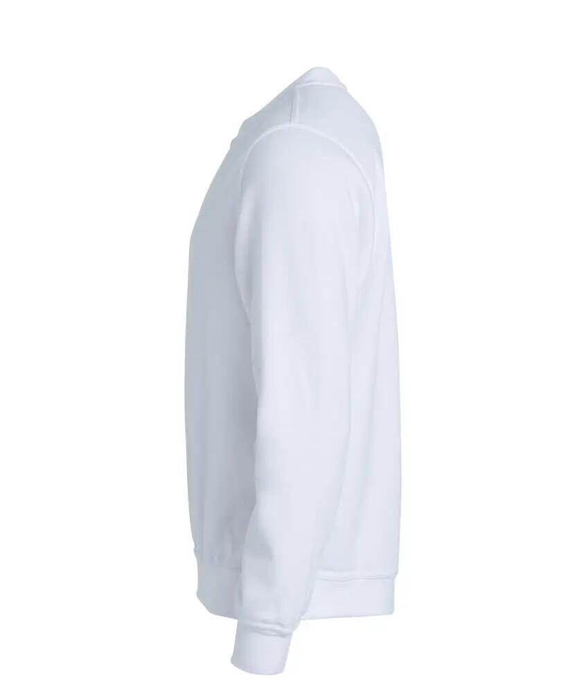 clique Basic Roundneck felpa unisex in tessuto anti-pilling 3/4