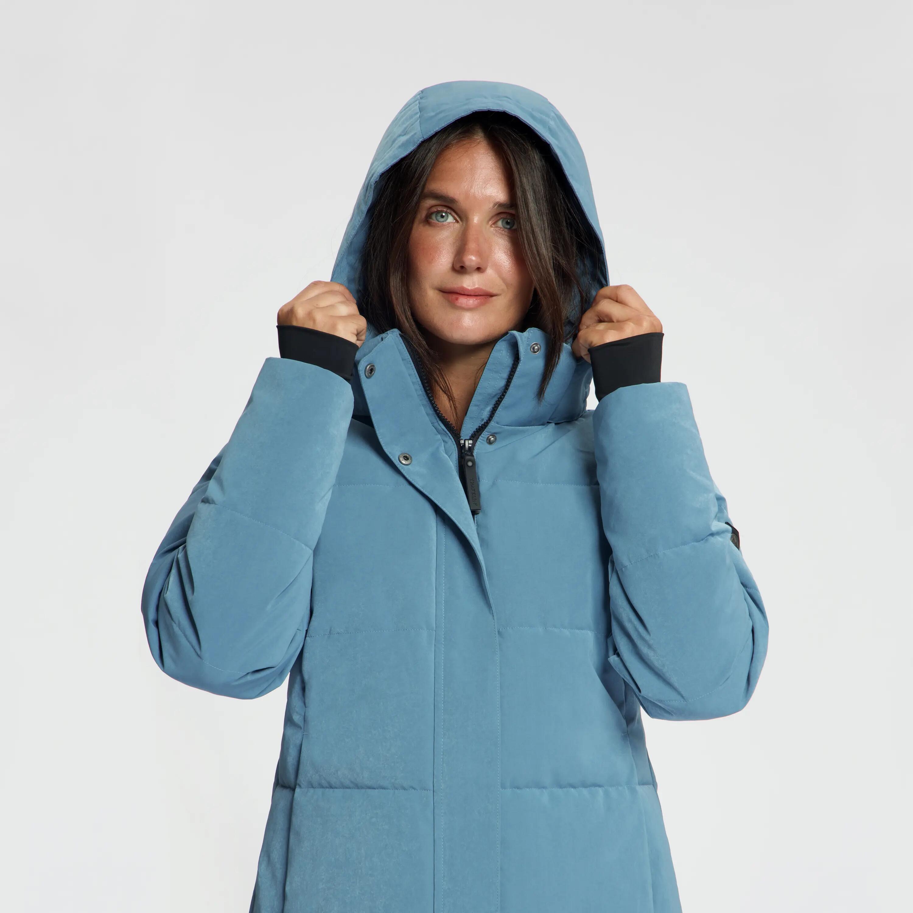 Astrid Damen – Daunen-Winterjacke – Wasserdicht – Blau 2/6