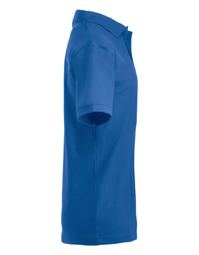 clique Polo Lincoln in cotone pettinato – classico, royal blue 4/4
