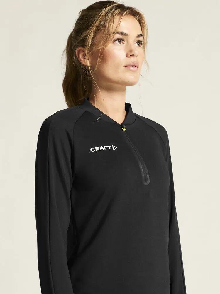 craft Extend Half Zip W – Maglia allenamento elastica in poliestere riciclato 3/7