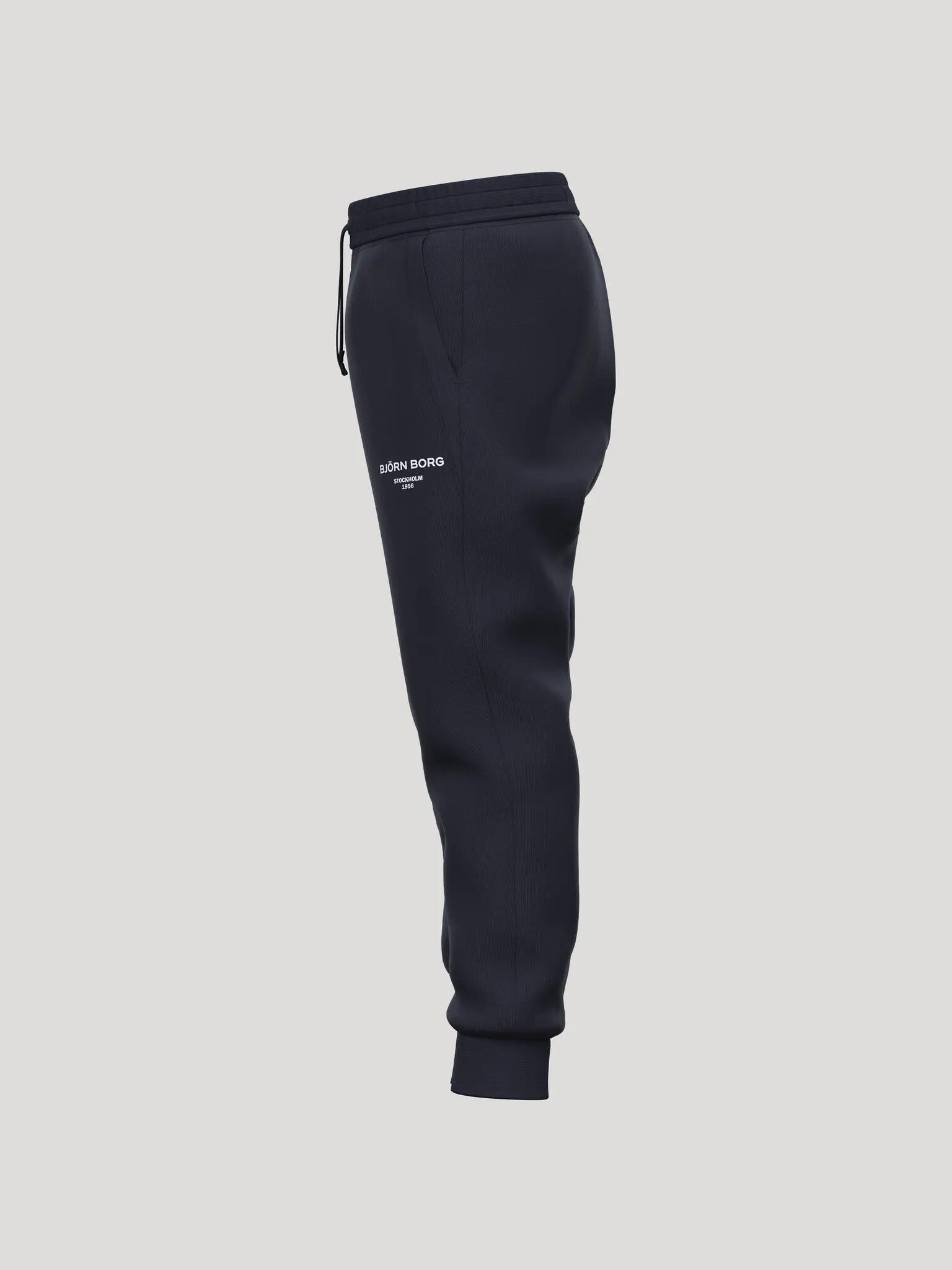 bjorn_borg BORG ESSENTIAL 1 Calças sweat tapered em poliéster reciclado 3/4