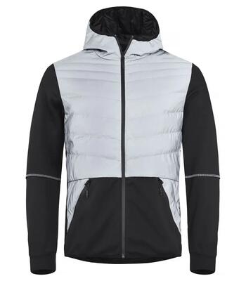 Clique utah jacket - licht gewatteerde reflecterende jas