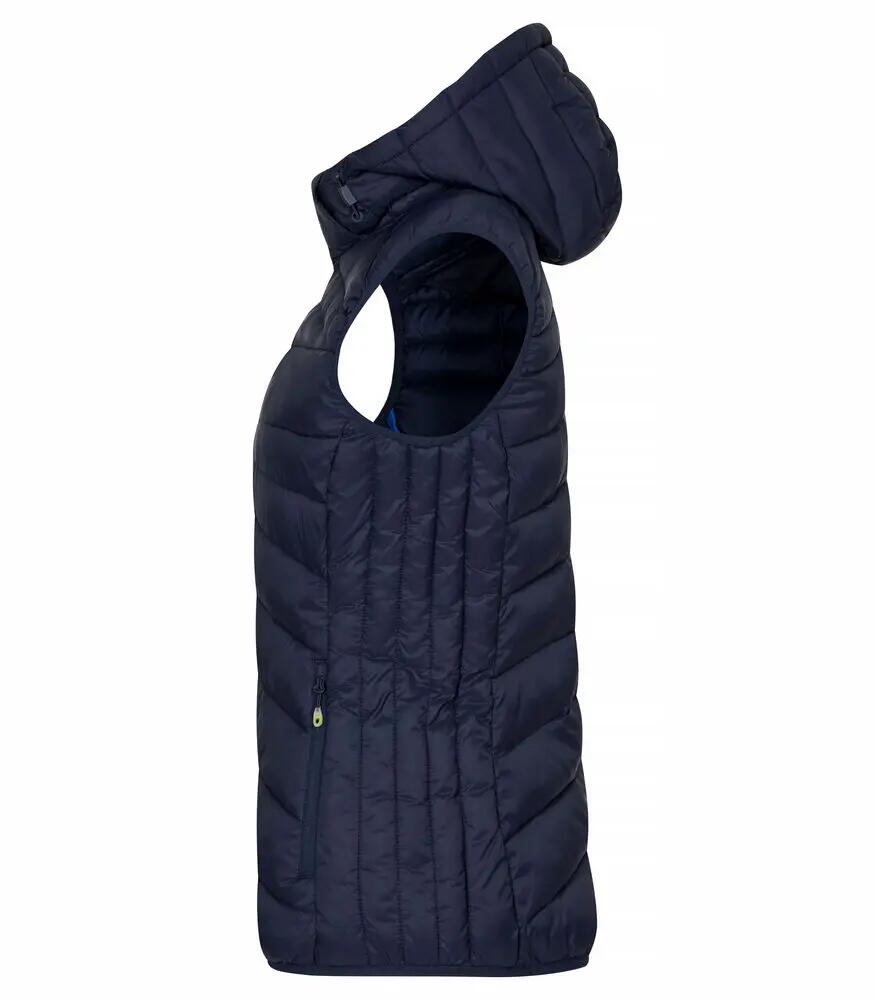 clique Gilet Idaho Femme — rembourrage léger en matières recyclées 3/4