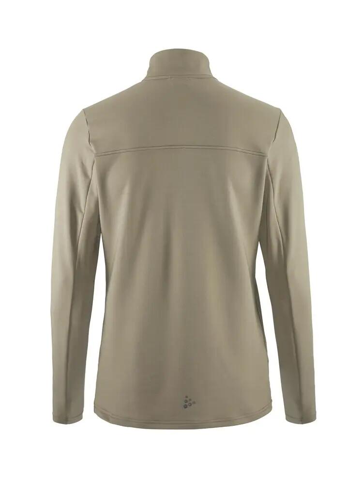 craft Gain Midlayer M - medio cierre en tejido suave cepillado 7/7
