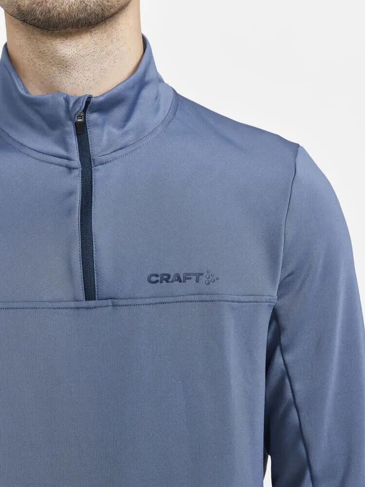 craft Gain Midlayer M - mezza zip in tessuto morbido e caldo 4/5