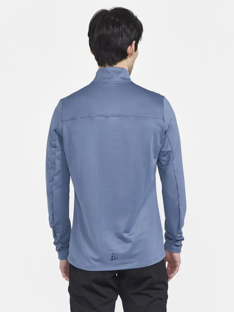 craft Gain Midlayer M - mezza zip in tessuto morbido e caldo 3/5
