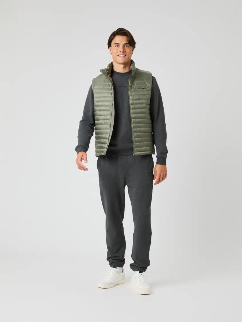 bjorn_borg BORG LIGHT PADDED VEST colete acolchoado leve DUSTY OLIVE 3/5