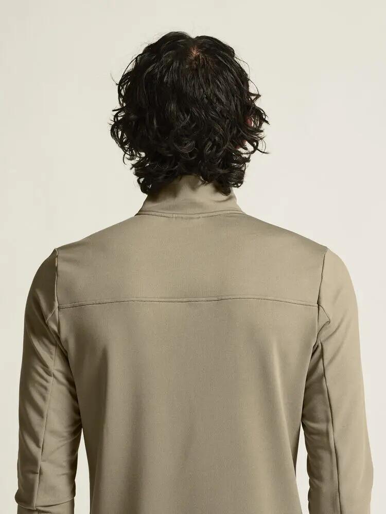 craft Gain Midlayer M - medio cierre en tejido suave cepillado 4/7