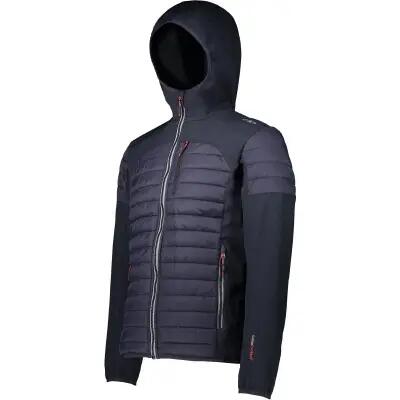 cmp Casaco homem Fix Hood hybrid softshell com ClimaProtect® 2/5