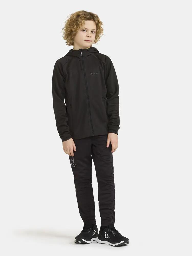 craft Evolve Hood Jacket Jr - midlayer extensible en polyester recyclé 4/7