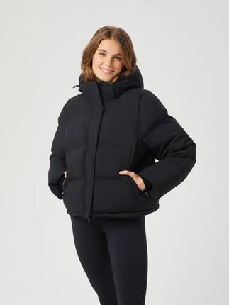 bjorn_borg STUDIO PUFFER JACKET noir – BLACK BEAUTY