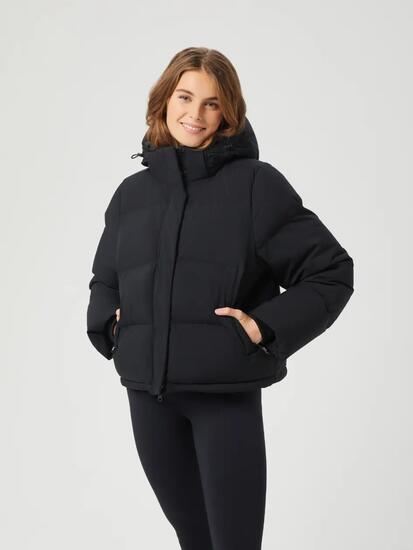 bjorn_borg STUDIO PUFFER JACKET noir – BLACK BEAUTY