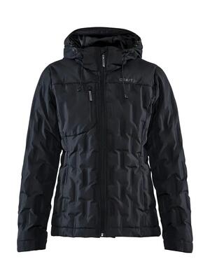 Craft hybrid puffy jkt w - warme donsjas zwart