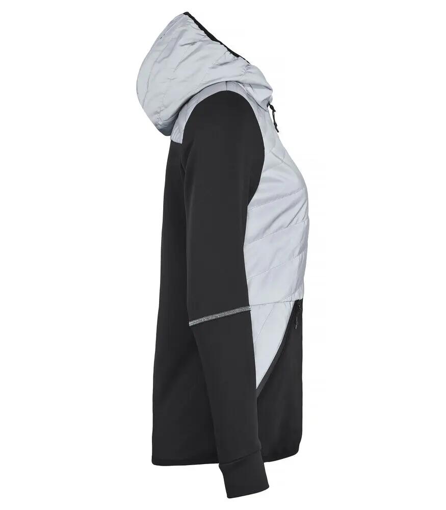 clique Utah Jacket Women Reflectiva — corte moderno, ligeiramente acolchoada 4/4