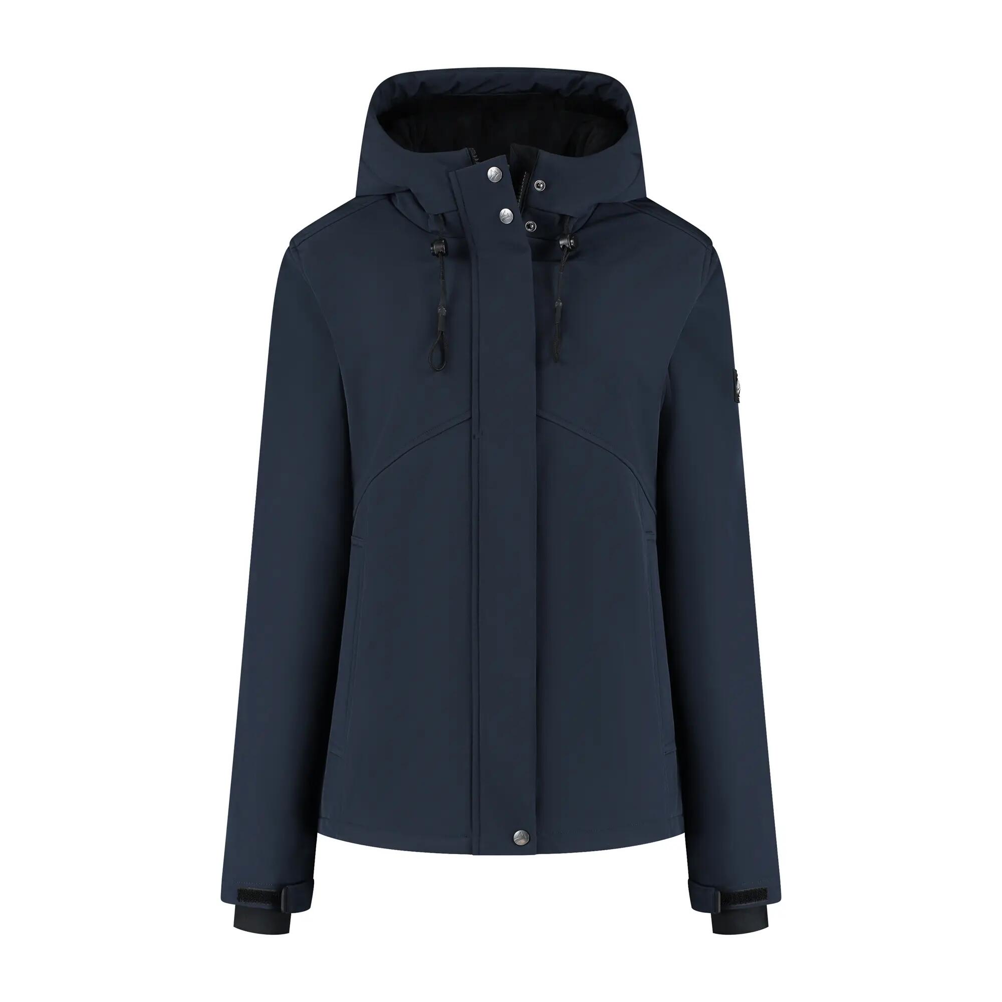 Nykke Damen – Softshell-Jacke – Wasserdicht – Marineblau 4/5