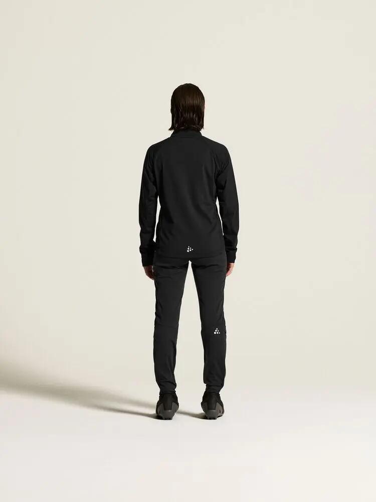 craft Nordic Club 2.0 Jacket W — frente corta‑vento, costas elásticas 6/7