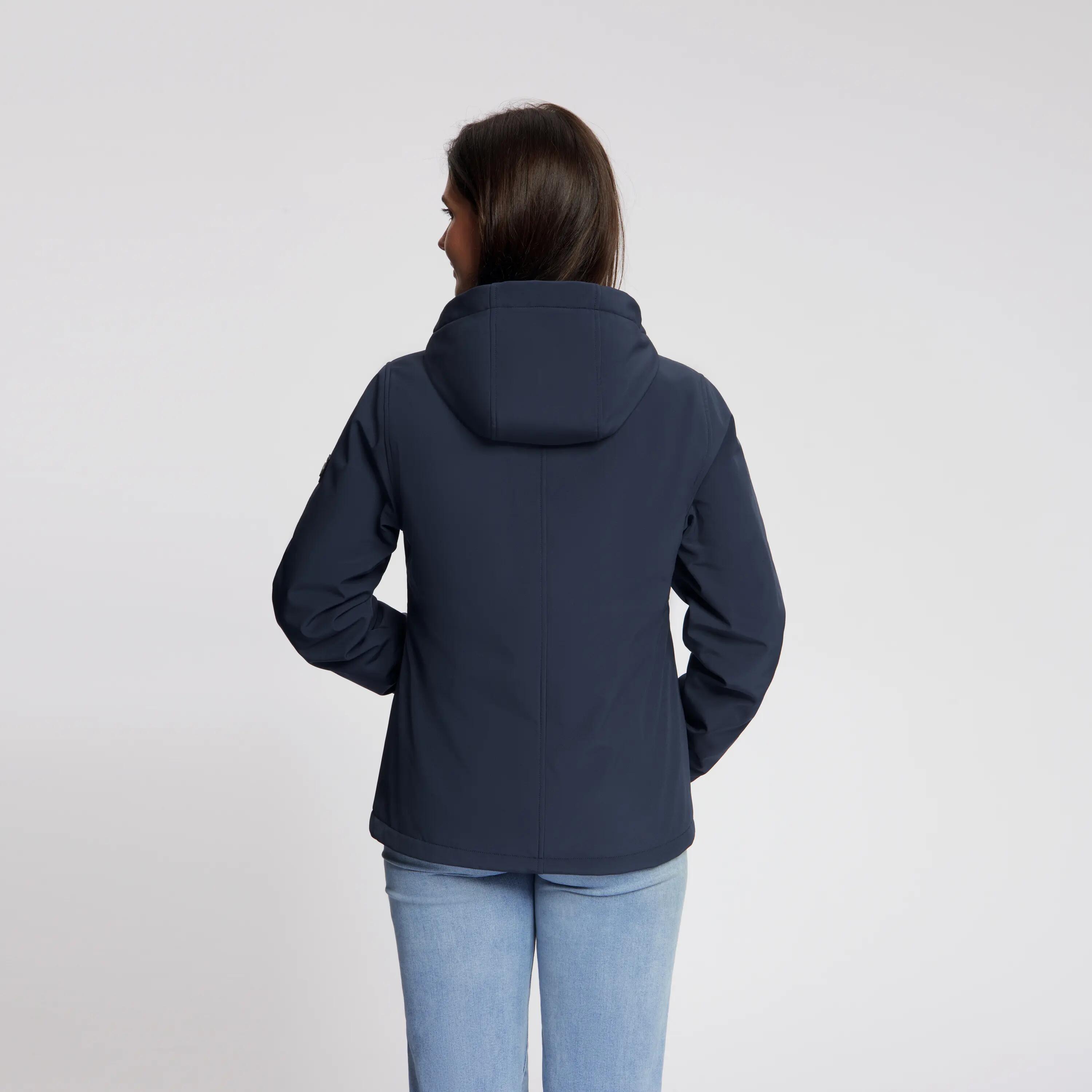 Nykke Damen – Softshell-Jacke – Wasserdicht – Marineblau 3/5