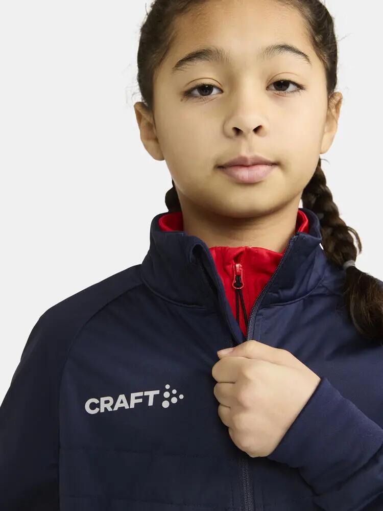 craft Casaco ADV Nordic Club Jr impermeável com isolamento leve 3/5