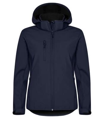 Clique classic softshell hoody women – 96% gerecycled polyester