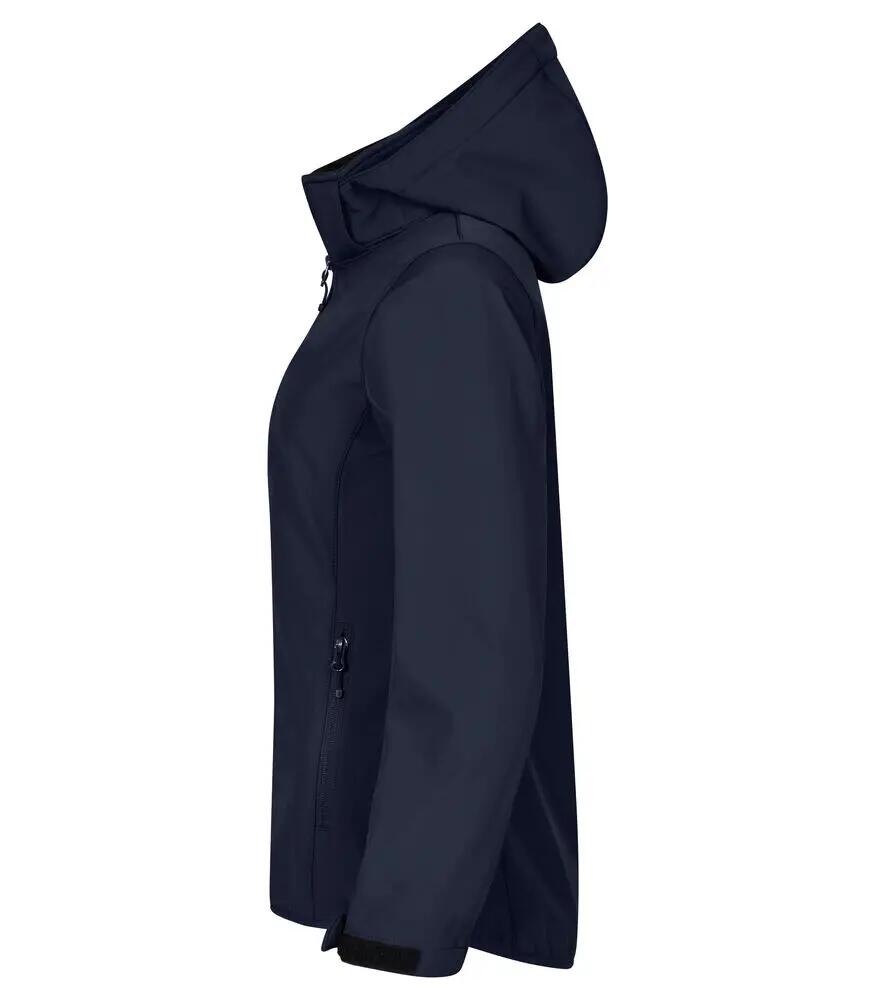 clique Softshell com Capuz Mulher – 3 camadas em poliéster reciclado 4/4