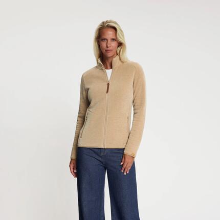 Holly Damen – Outdoor-Weste – Fleece – Sand