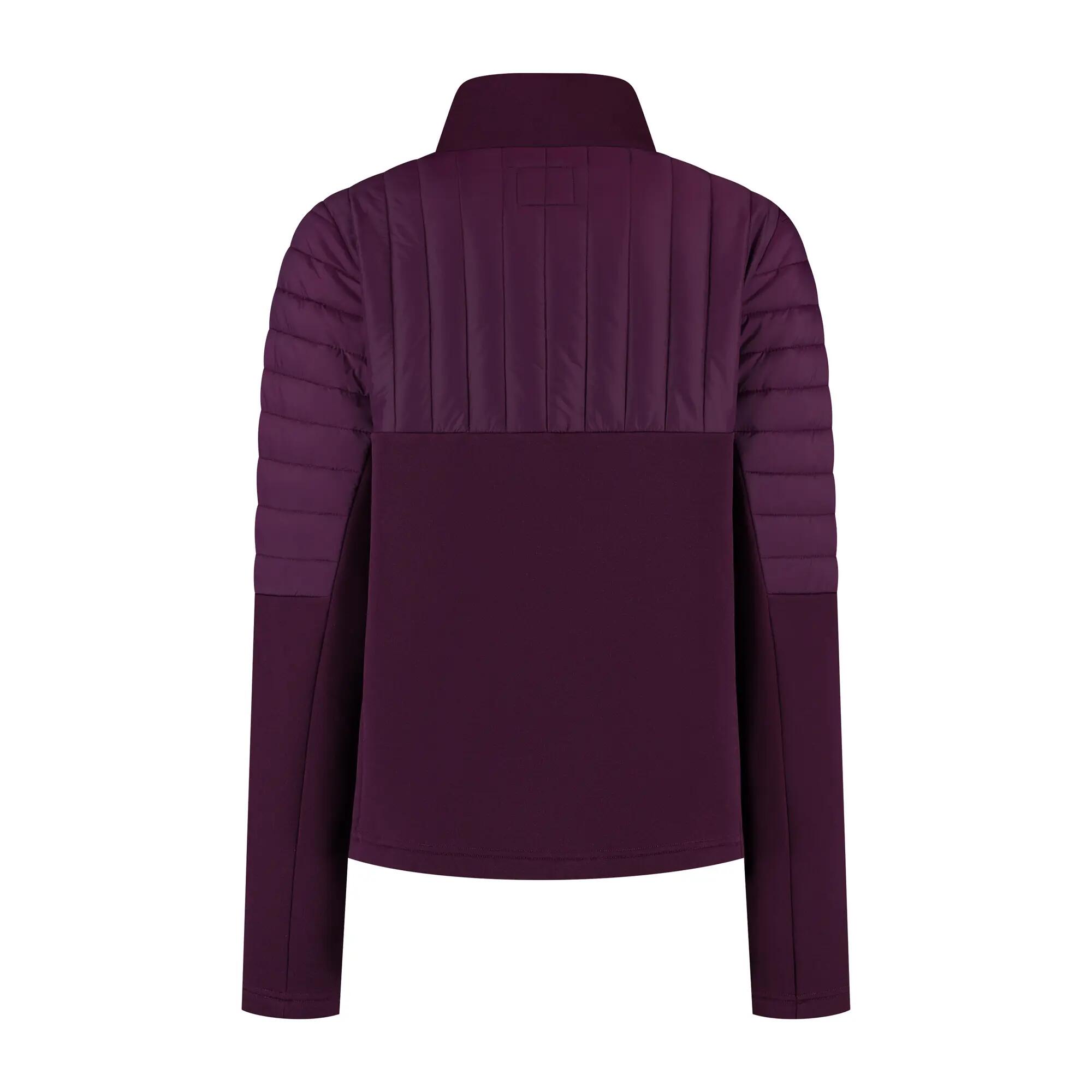 Lyan Dames - Outdoorvest - Gevoerd - Paars 5/6