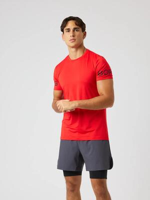 Bjorn_borg borg t-shirt van gerecycled polyester monaco blue