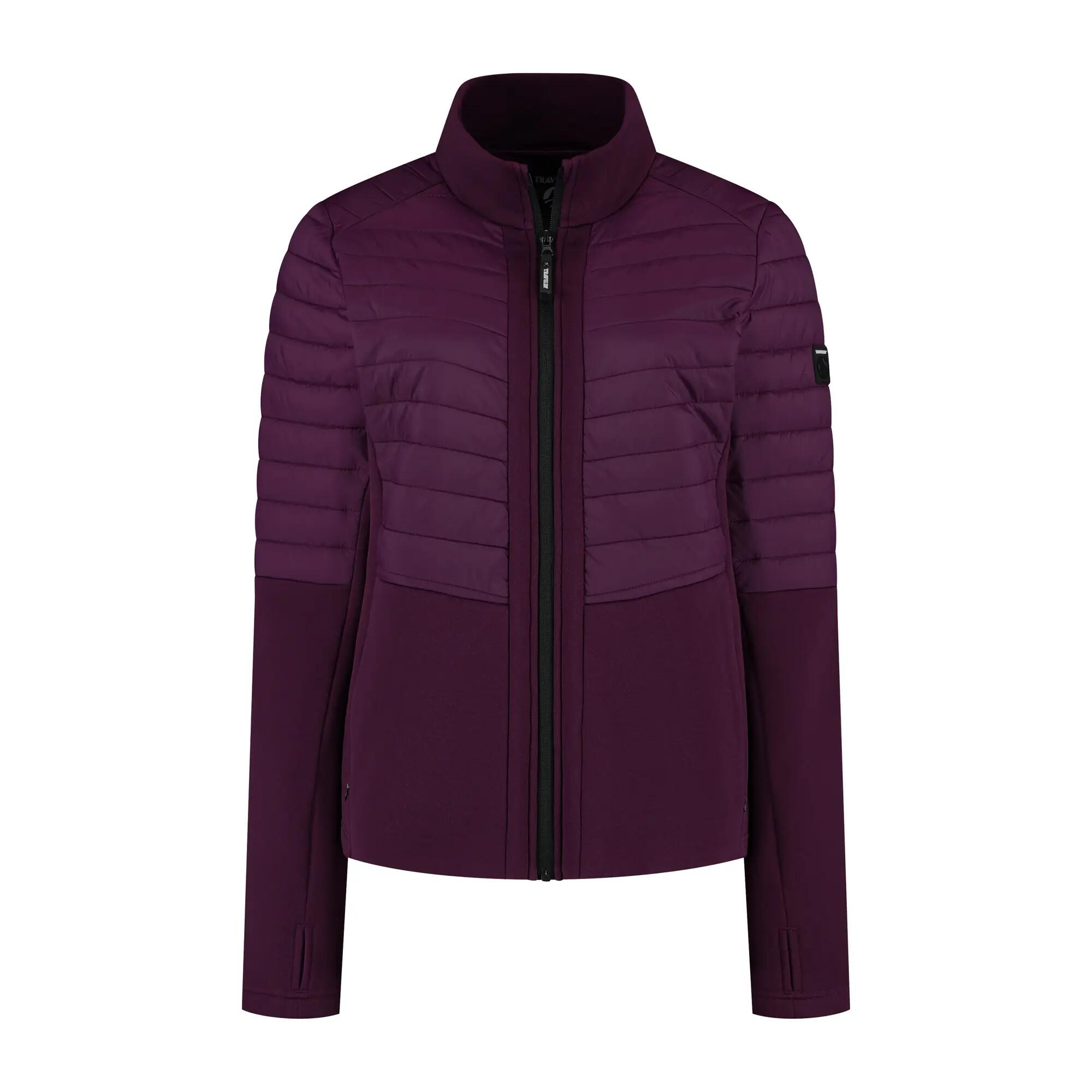 Lyan Dames - Outdoorvest - Gevoerd - Paars 4/6
