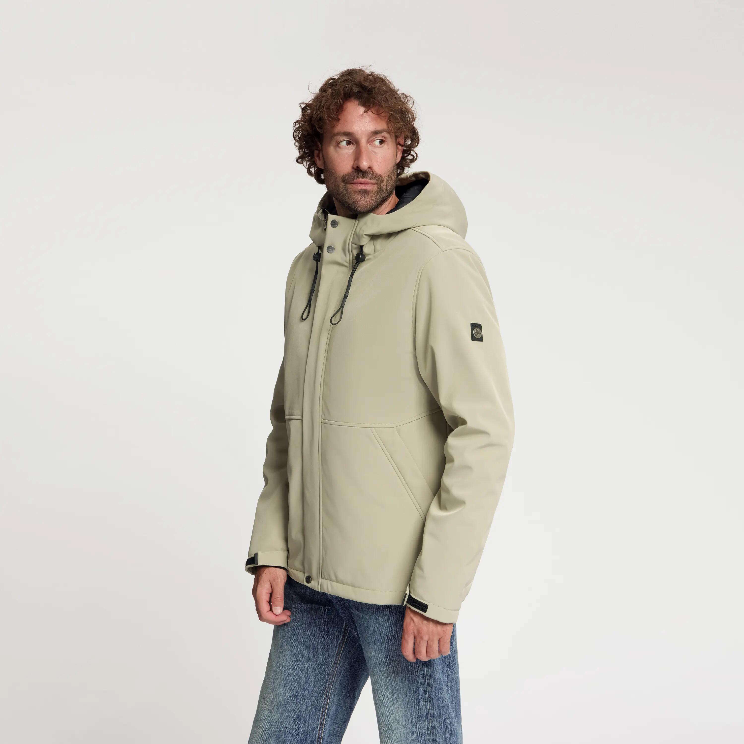 Nils Heren - Softshell Jas - Waterdicht - Lichtbruin 2/5