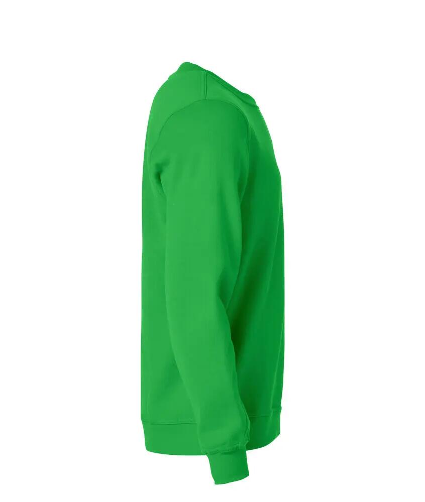 clique Basic Roundneck sweatshirt unissexo com tecido anti-pilling 4/4