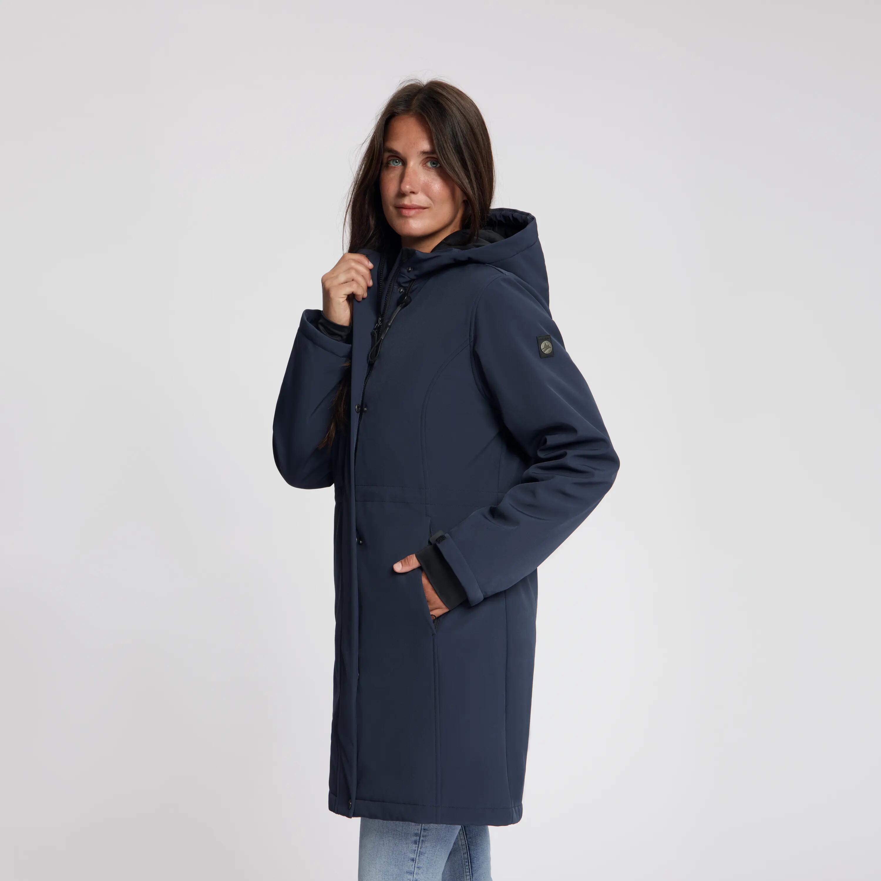 Elinor Femme - Veste Softshell - Imperméable - Bleu marine 3/6