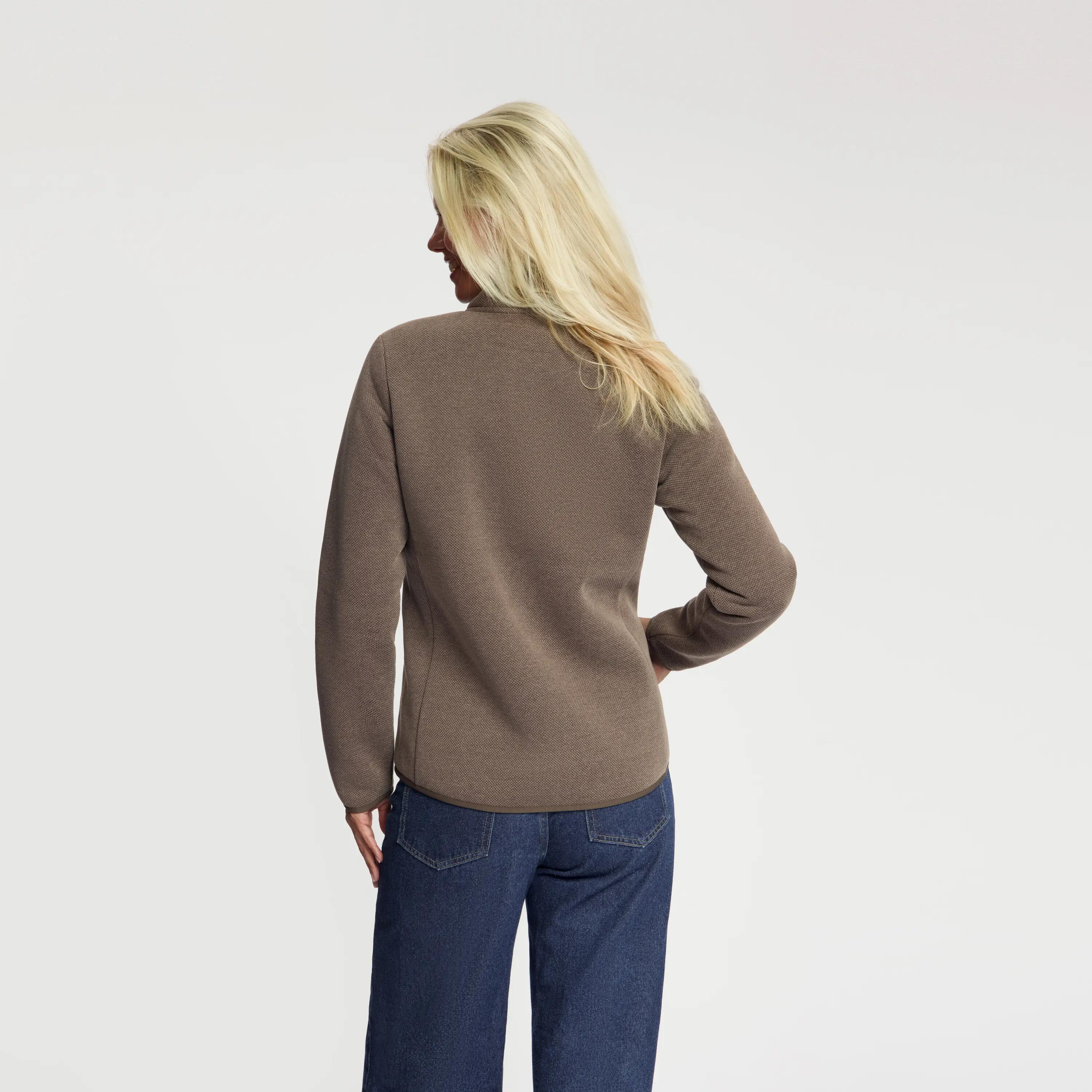 June Femme - Veste d'extérieur - Doublure en peluche - Marron foncé 3/6