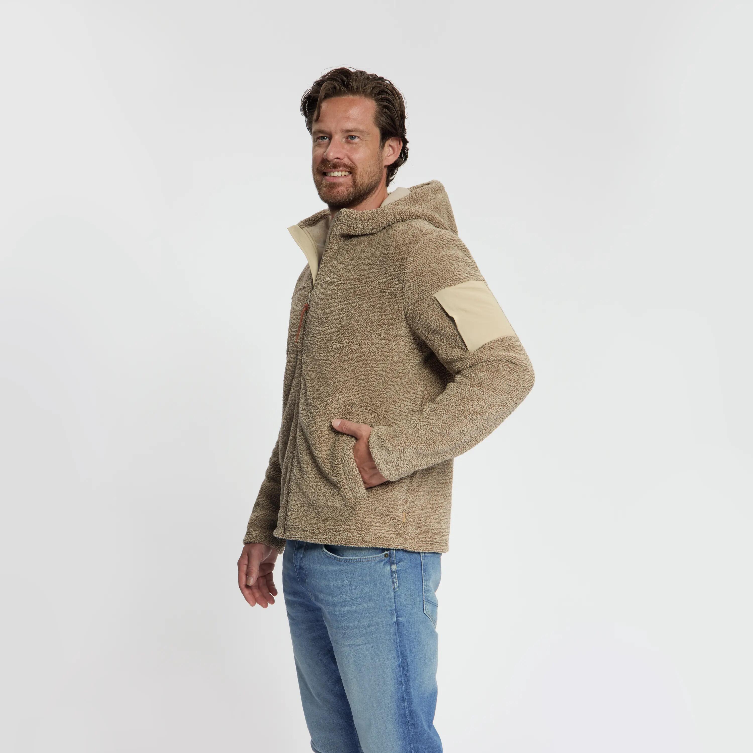 Lucas Homme - Veste d'extérieur - Teddy - Sable 2/6
