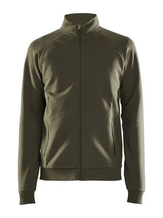 craft CORE Soul Full Zip Jacke Herren – weicher Baumwollmix