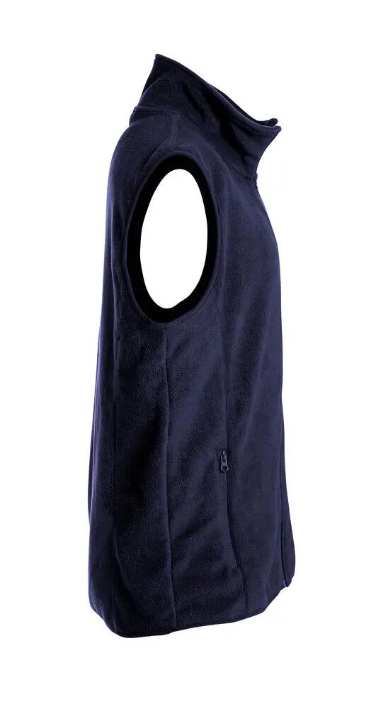 clique Basic Polar Fleece Vest en polyester antipilling - dark navy 4/4